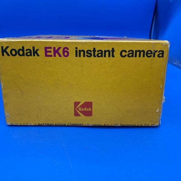 Vintage Kodak EK6 Instant Camera in original box (I2) - Picture 6 of 12